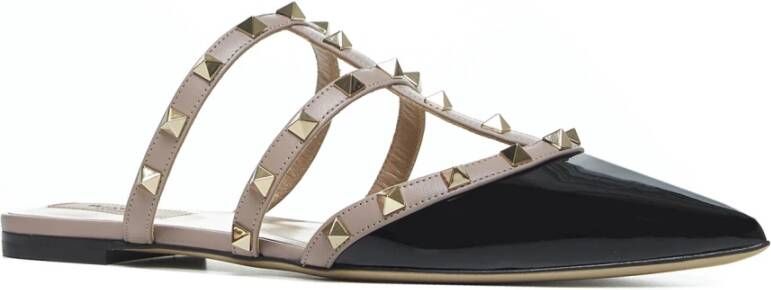 Valentino Garavani Zwarte Sandalen voor Stijlvolle Look Black Dames