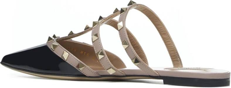 Valentino Garavani Zwarte Sandalen voor Stijlvolle Look Black Dames