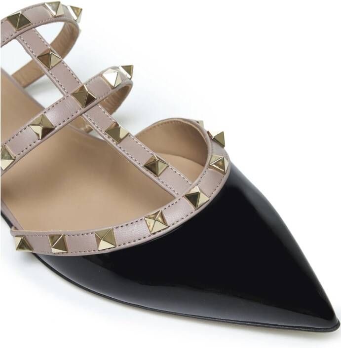 Valentino Garavani Zwarte Sandalen voor Stijlvolle Look Black Dames