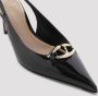 Valentino Garavani Zwarte Sling Back Vlogo Pumps Black Dames - Thumbnail 6