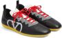 Valentino Garavani Zwarte Sneakers met VLogo Patch Black Heren - Thumbnail 6