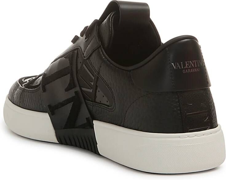 Valentino Garavani Zwarte Sneakers voor Mannen Aw24 Black Heren