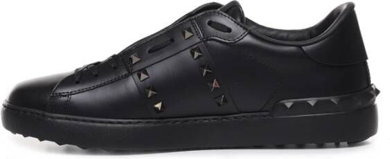 Valentino Garavani Zwarte Sneakers voor Mannen Black Heren