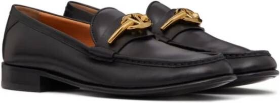 Valentino Garavani Zwarte VLogo Bold Edition Mocassin Black Dames