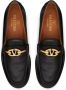 Valentino Garavani Zwarte VLogo Bold Edition Mocassin Black Dames - Thumbnail 4