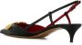 Valentino Garavani Zwarte Vlogo pumps met lage hak Black Dames - Thumbnail 3