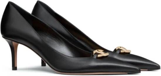 Valentino Garavani Zwarte VLogo Signature Pumps Slingback Black Dames