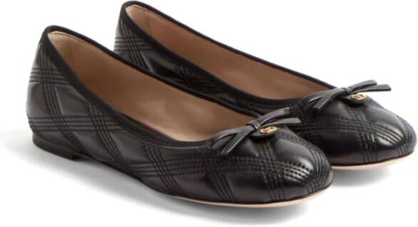 Valentino Garavani Zwarte VLogo Signature Slip-On Platte Schoenen Black Dames