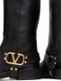 Valentino Garavani Zwarte VLogo Signature Square Toe Laarzen Black Dames - Thumbnail 3