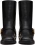 Valentino Garavani Zwarte VLogo Signature Square Toe Laarzen Black Dames - Thumbnail 6