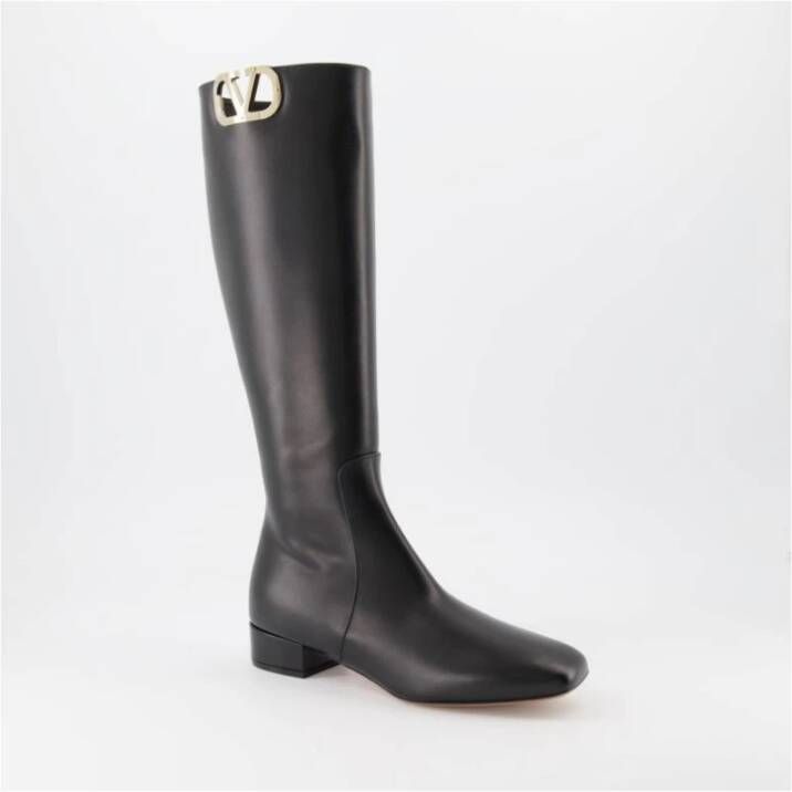 Valentino High Boots Zwart Dames