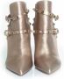 Valentino Leather boots Gray Dames - Thumbnail 3