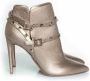 Valentino Leather boots Gray Dames - Thumbnail 4