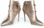 Valentino Leather boots Gray Dames - Thumbnail 7