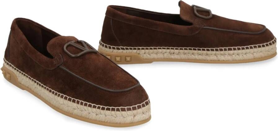 Valentino Leisure Flows eco-suede espadrilles Brown Heren