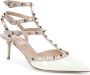 Valentino Witte Leren Pumps Elegante Chic Stijl White Dames - Thumbnail 2