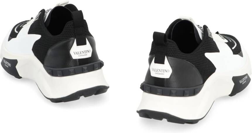 Valentino Studded Lage Sneakers White Heren