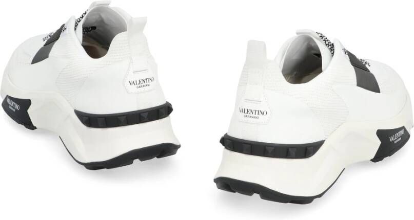 Valentino Studded Low-Top Sneakers White Heren