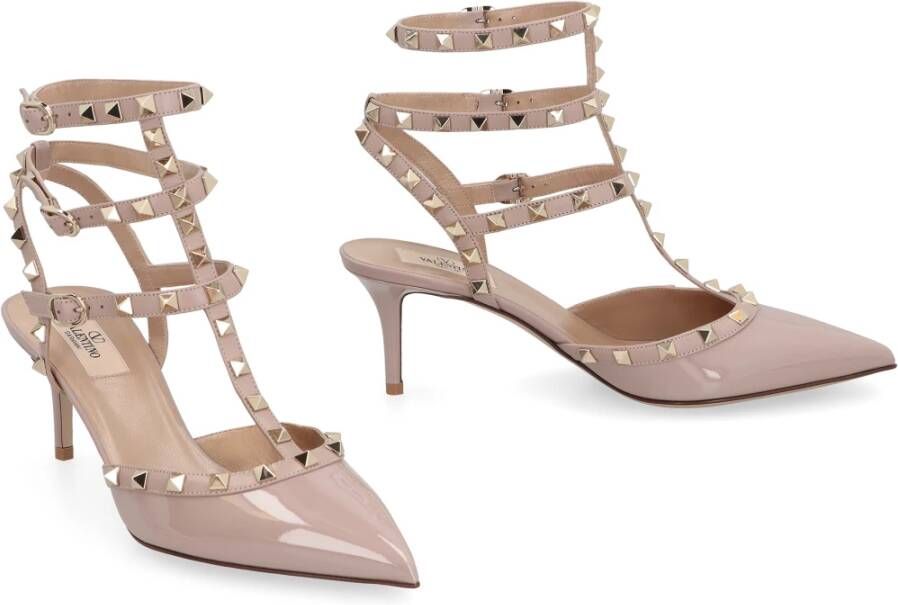 Valentino Studded Slingback Stiletto Hakken Pink Dames