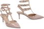 Valentino Studded Slingback Stiletto Hakken Pink Dames - Thumbnail 2