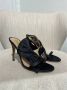 Valentino Vintage Pre-owned Canvas sandals Black Dames - Thumbnail 2