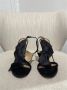 Valentino Vintage Pre-owned Canvas sandals Black Dames - Thumbnail 3