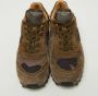 Valentino Vintage Pre-owned Fabric sneakers Brown Dames - Thumbnail 3