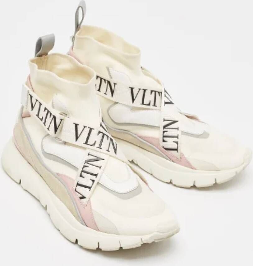 Valentino Vintage Pre-owned Fabric sneakers Multicolor Dames