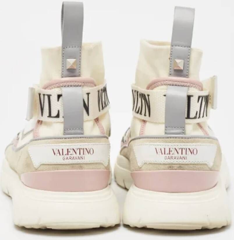 Valentino Vintage Pre-owned Fabric sneakers Multicolor Dames