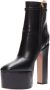 Valentino Vintage Pre-owned Leather boots Black Dames - Thumbnail 4