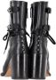 Valentino Vintage Pre-owned Leather boots Black Dames - Thumbnail 4