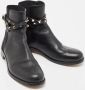 Valentino Vintage Pre-owned Leather boots Black Dames - Thumbnail 4