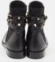 Valentino Vintage Pre-owned Leather boots Black Dames - Thumbnail 5