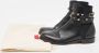 Valentino Vintage Pre-owned Leather boots Black Dames - Thumbnail 9