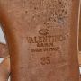 Valentino Vintage Pre-owned Leather flats Beige Dames - Thumbnail 9