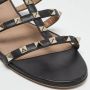 Valentino Vintage Pre-owned Leather flats Black Dames - Thumbnail 7