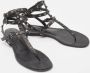 Valentino Vintage Pre-owned Leather flats Black Dames - Thumbnail 4