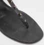 Valentino Vintage Pre-owned Leather flats Black Dames - Thumbnail 7