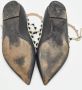 Valentino Vintage Pre-owned Leather flats Black Dames - Thumbnail 6