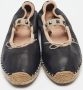 Valentino Vintage Pre-owned Leather flats Black Dames - Thumbnail 2