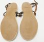 Valentino Vintage Pre-owned Leather flats Black Dames - Thumbnail 5