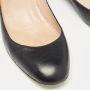 Valentino Vintage Pre-owned Leather flats Black Dames - Thumbnail 8