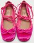 Valentino Vintage Pre-owned Leather flats Pink Dames - Thumbnail 3