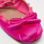 Valentino Vintage Pre-owned Leather flats Pink Dames - Thumbnail 7
