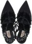 Valentino Vintage Pre-owned Leather heels Black Dames - Thumbnail 6