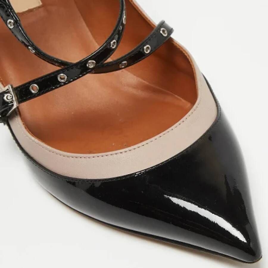 Valentino Vintage Pre-owned Leather heels Black Dames