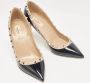 Valentino Vintage Pre-owned Leather heels Black Dames - Thumbnail 4