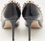 Valentino Vintage Pre-owned Leather heels Black Dames - Thumbnail 5