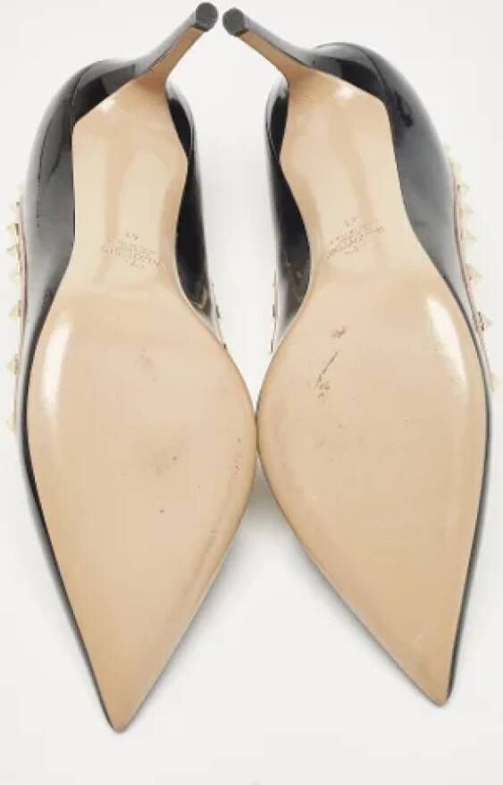 Valentino Vintage Pre-owned Leather heels Black Dames