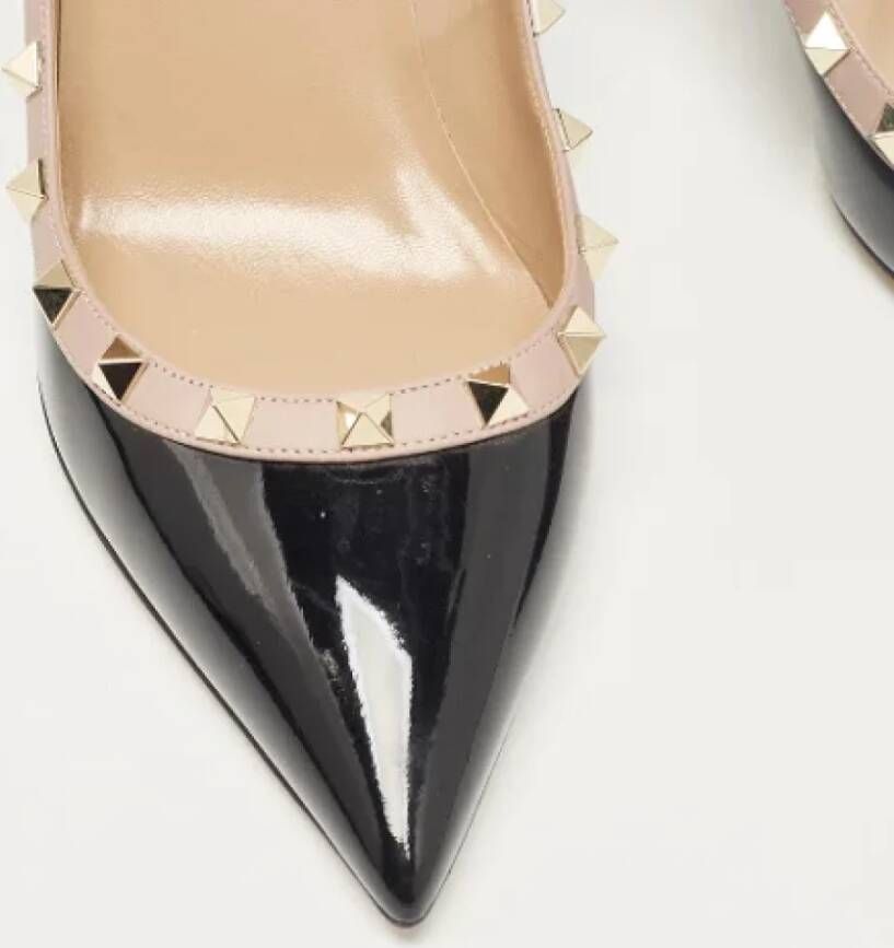 Valentino Vintage Pre-owned Leather heels Black Dames